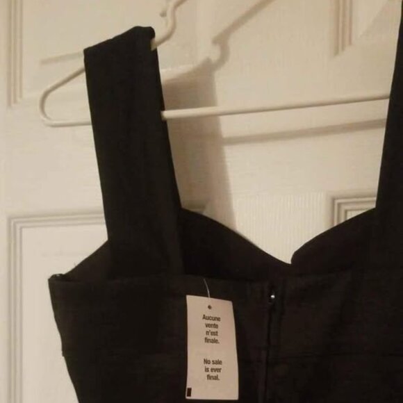 NEW Black Bandaid Dress Size 6 - Picture 4 of 5